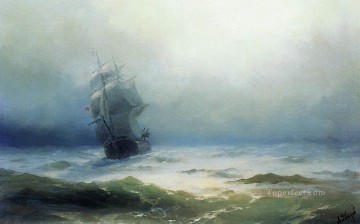 Paisajes Painting - Ivan Aivazovsky la tempestad Marina